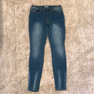 Medium Wash Skinny Jeans